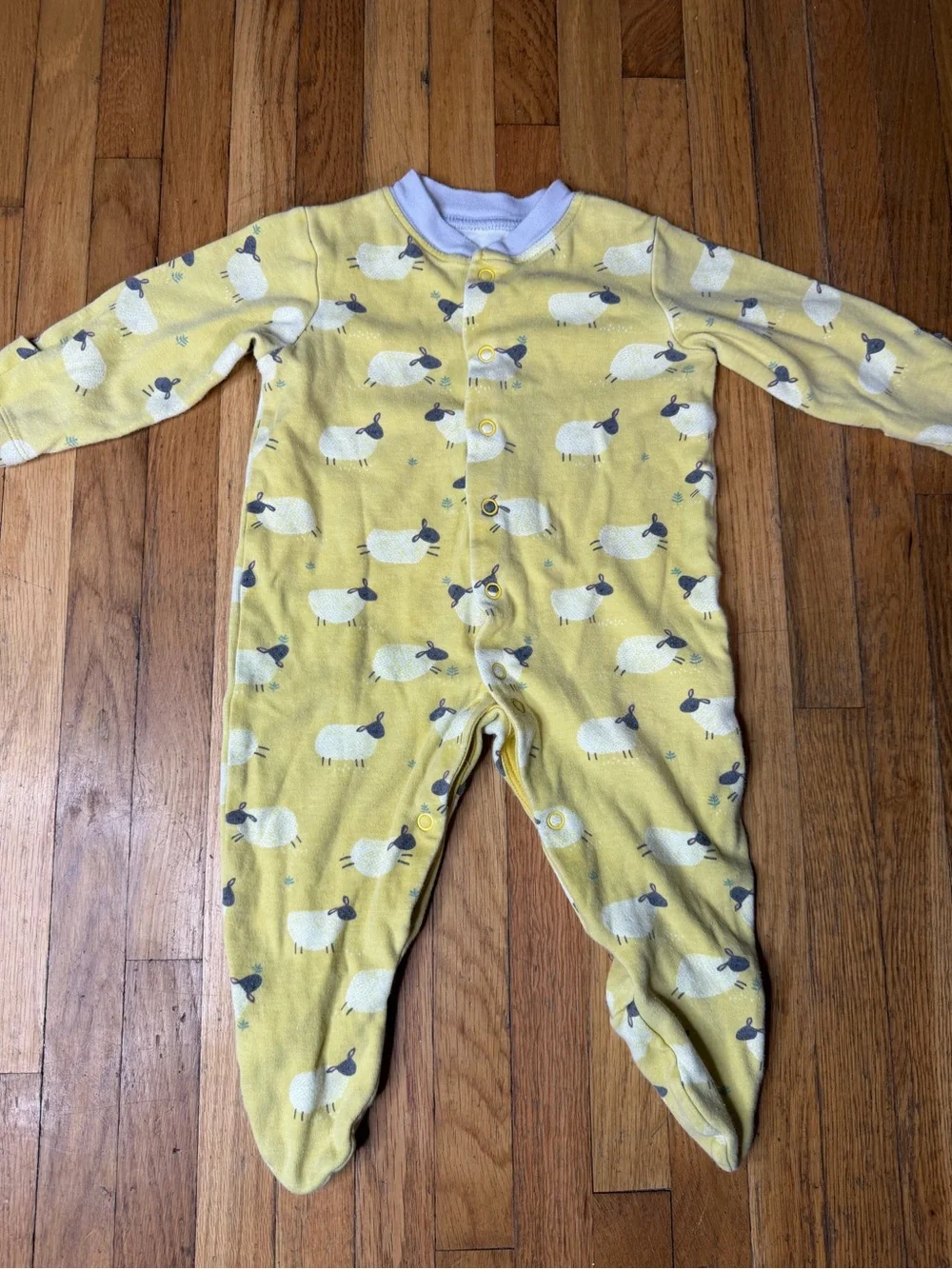 John Lewis 3/6M Sheep Print Sleeper